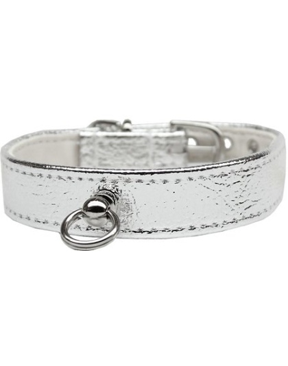 # 70 Dog Collar Silver Size 10