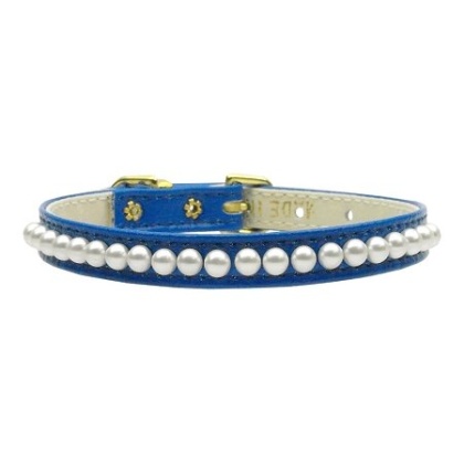 3/8" Pearl Collar Blue 10