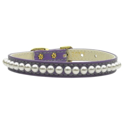 3/8" Pearl Collar Purple 10