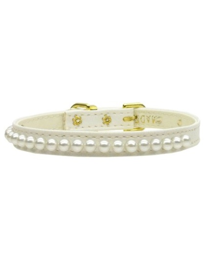 3/8" Pearl Collar White 10