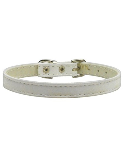 3/8" Plain Collar White 10