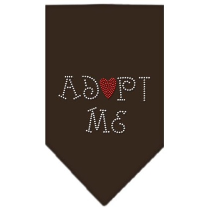 Adopt Me Rhinestone Bandana Cocoa Large