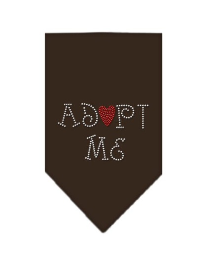 Adopt Me Rhinestone Bandana Cocoa Large