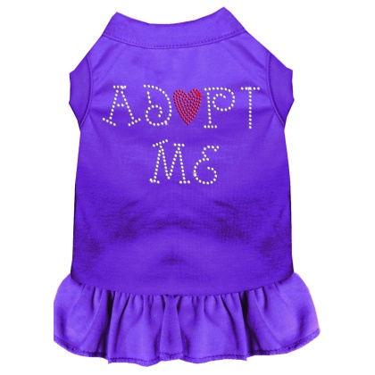 Adopt Me Rhinestone Dress Purple 4X