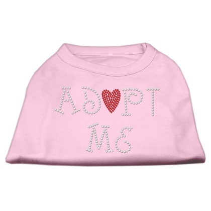 Adopt Me Rhinestone Shirt Light Pink L