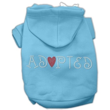 Adopted Hoodie Baby Blue L