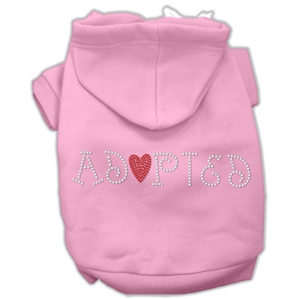 Adopted Hoodie Pink L