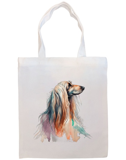 Afghan Hound Canvas Tote Bag Style2