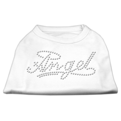 Angel Rhinestud Shirt White L