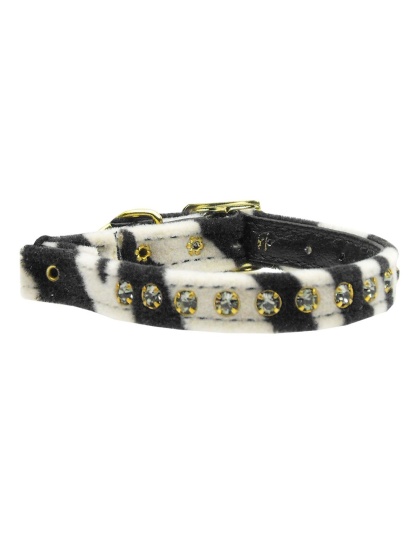 Animal Print Cat Safety Collar Zebra 10