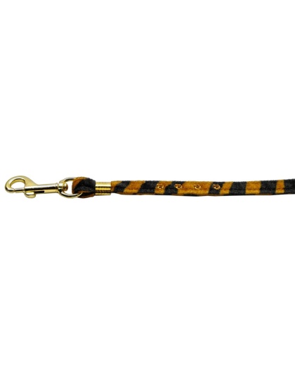 Animal Print Leash Tiger 3/8 Jwl Leash