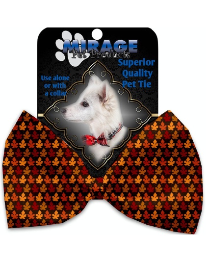 Autumn Leaves Pet Bow Tie