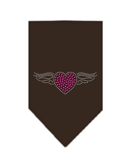 Aviator Rhinestone Bandana Cocoa Large