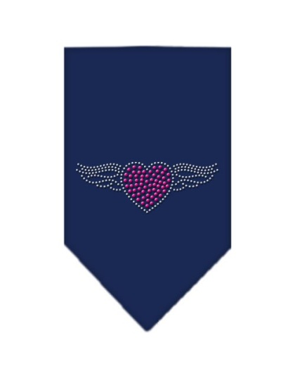 Aviator Rhinestone Bandana Navy Blue large