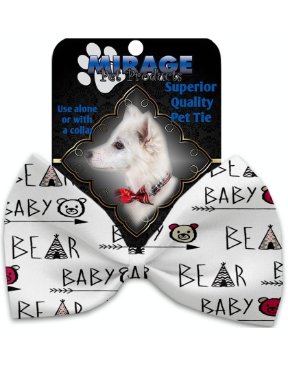 Baby Bear Pet Bow Tie Collar Accessory with Velcro