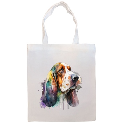 Bassett Hound Canvas Tote Bag Style1