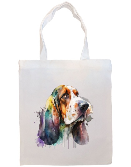 Bassett Hound Canvas Tote Bag Style1