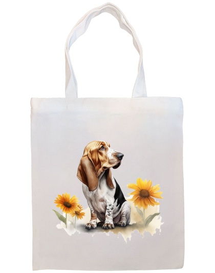 Bassett Hound Canvas Tote Bag Style2