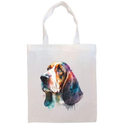 Bassett Hound Canvas Tote Bag Style3