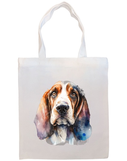 Bassett Hound Canvas Tote Bag Style4