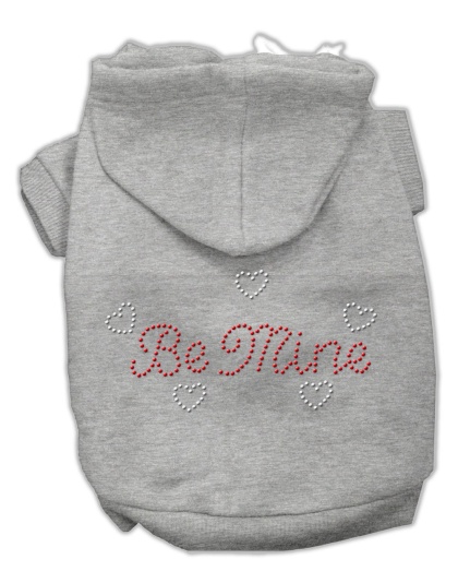 Be Mine Hoodies Grey L