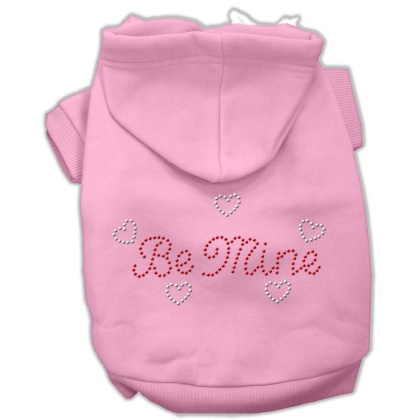 Be Mine Hoodies Pink L