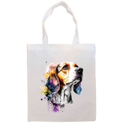 Beagle Canvas Tote Bag Style1