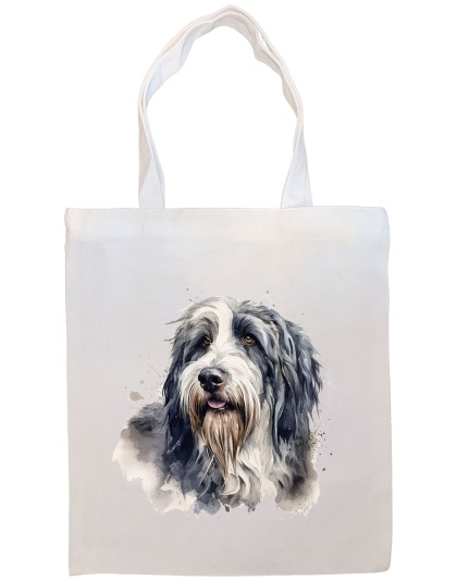 Bearded Collie Canvas Tote Bag Style2