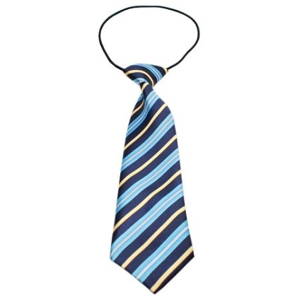 Big Dog Neck Tie Blue and Khaki