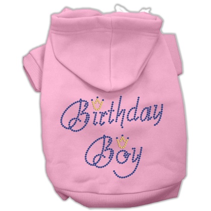 Birthday Boy Hoodies Pink L