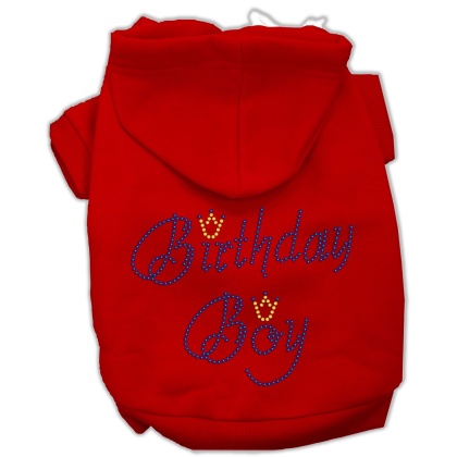 Birthday Boy Hoodies Red L