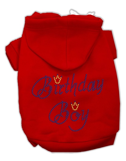 Birthday Boy Hoodies Red L