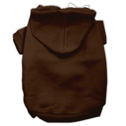 Blank Pet Hoodies Brown Size 4X