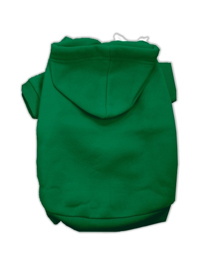 Blank Pet Hoodies Emerald Green Size 4X