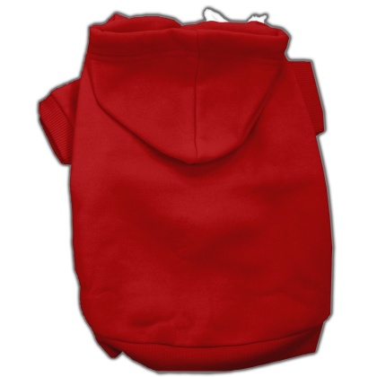 Blank Pet Hoodies Red 4X