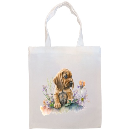 Bloodhound Canvas Tote Bag Style4