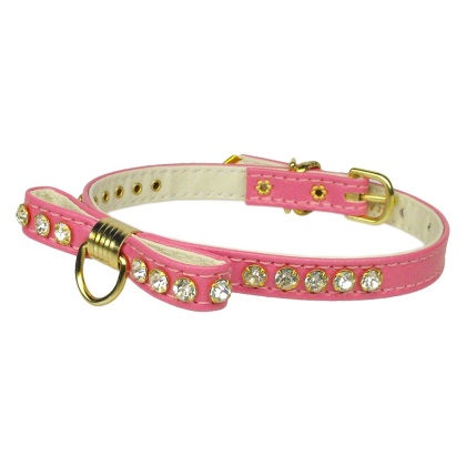 Bow Collar Pink 10