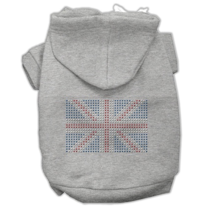 British Flag Hoodies Grey L