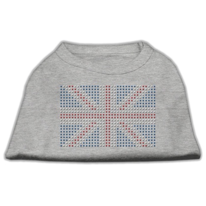 British Flag Shirts Grey L