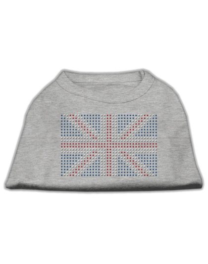 British Flag Shirts Grey L