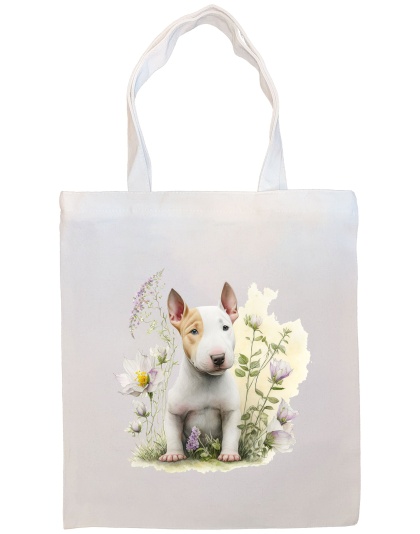 Bull Terrier Canvas Tote Bag Style4