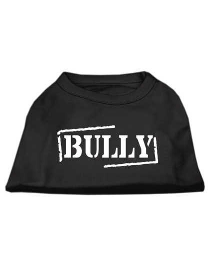 Bully Screen Printed Shirt Black Lg