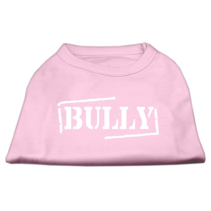 Bully Screen Printed Shirt Light Pink Lg