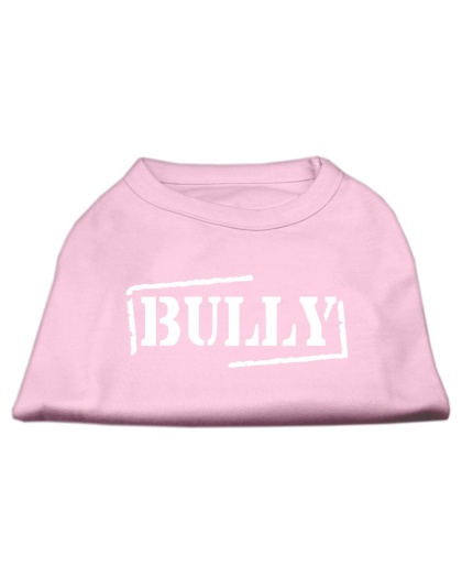 Bully Screen Printed Shirt Light Pink Lg