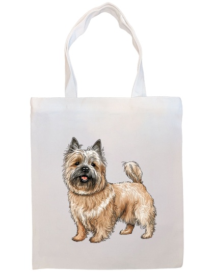 Cairn Terrier Canvas Tote Bag Style3