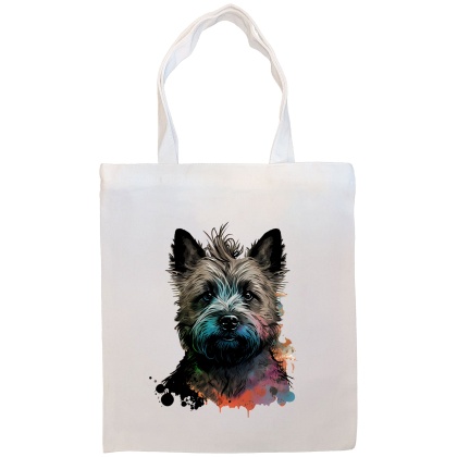 Cairn Terrier Canvas Tote Bag Style4