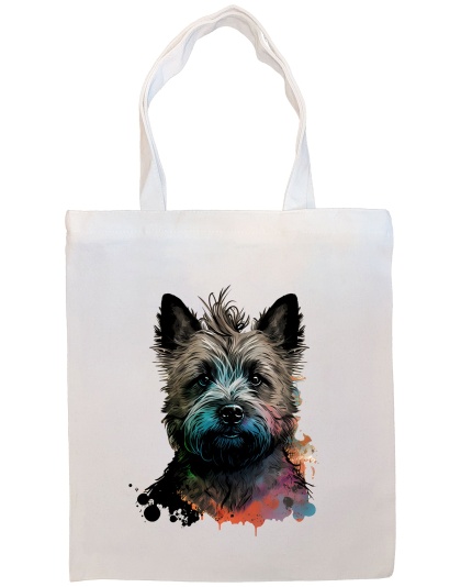 Cairn Terrier Canvas Tote Bag Style4