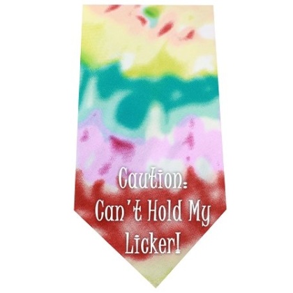 Cant Hold Licker Screen Print Bandana Tie Dye