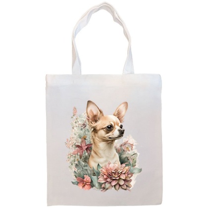 Chihuahua Canvas Tote Bag Style1