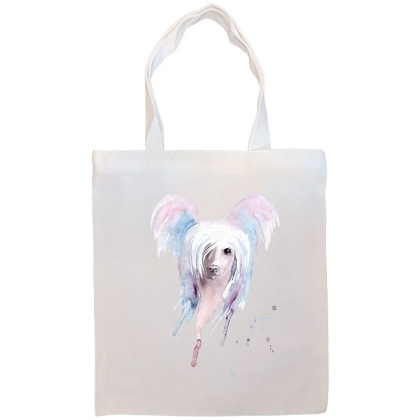 Chinese Crested Canvas Tote Bag Style2